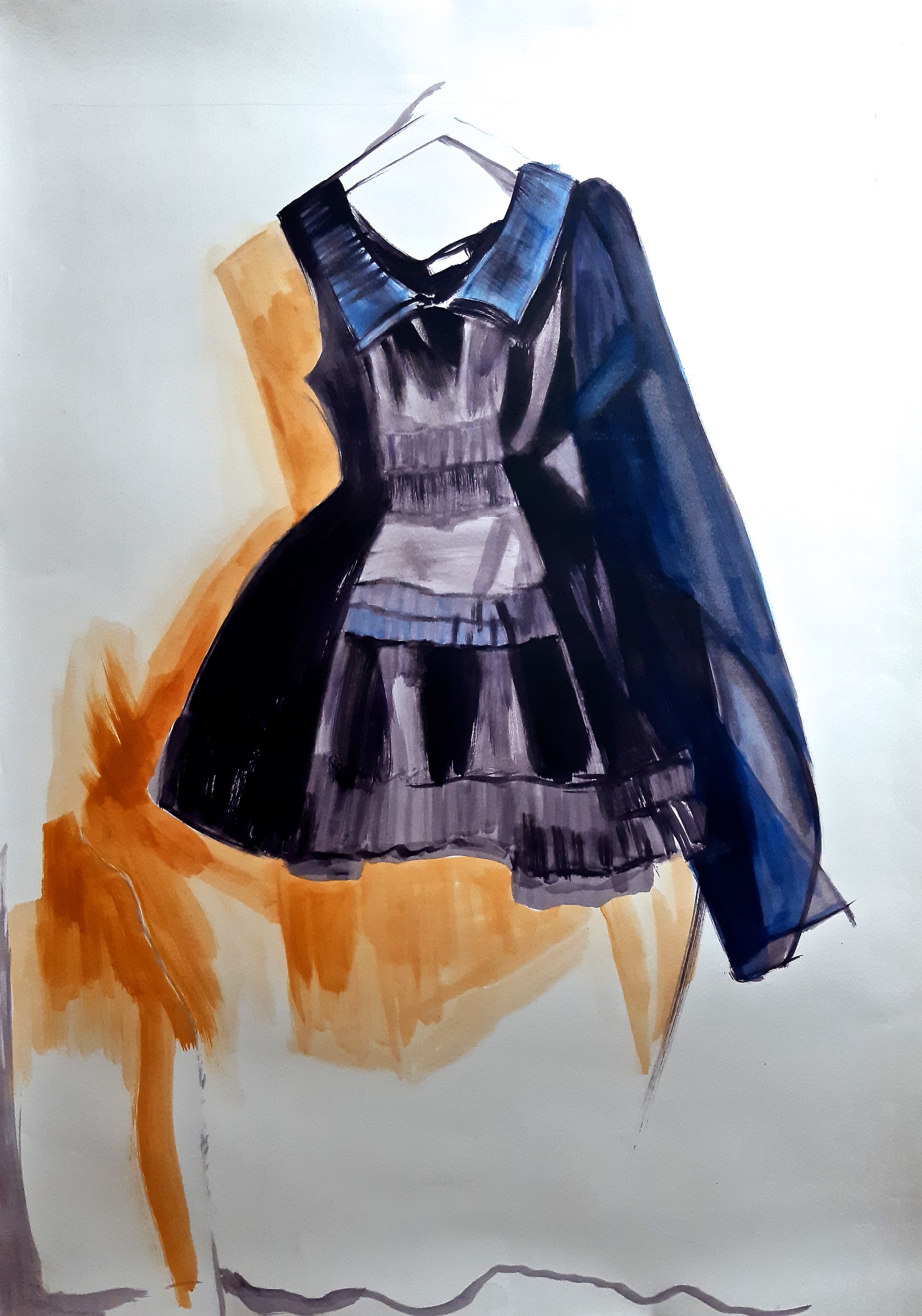 'Black Wedding Dress' sketch